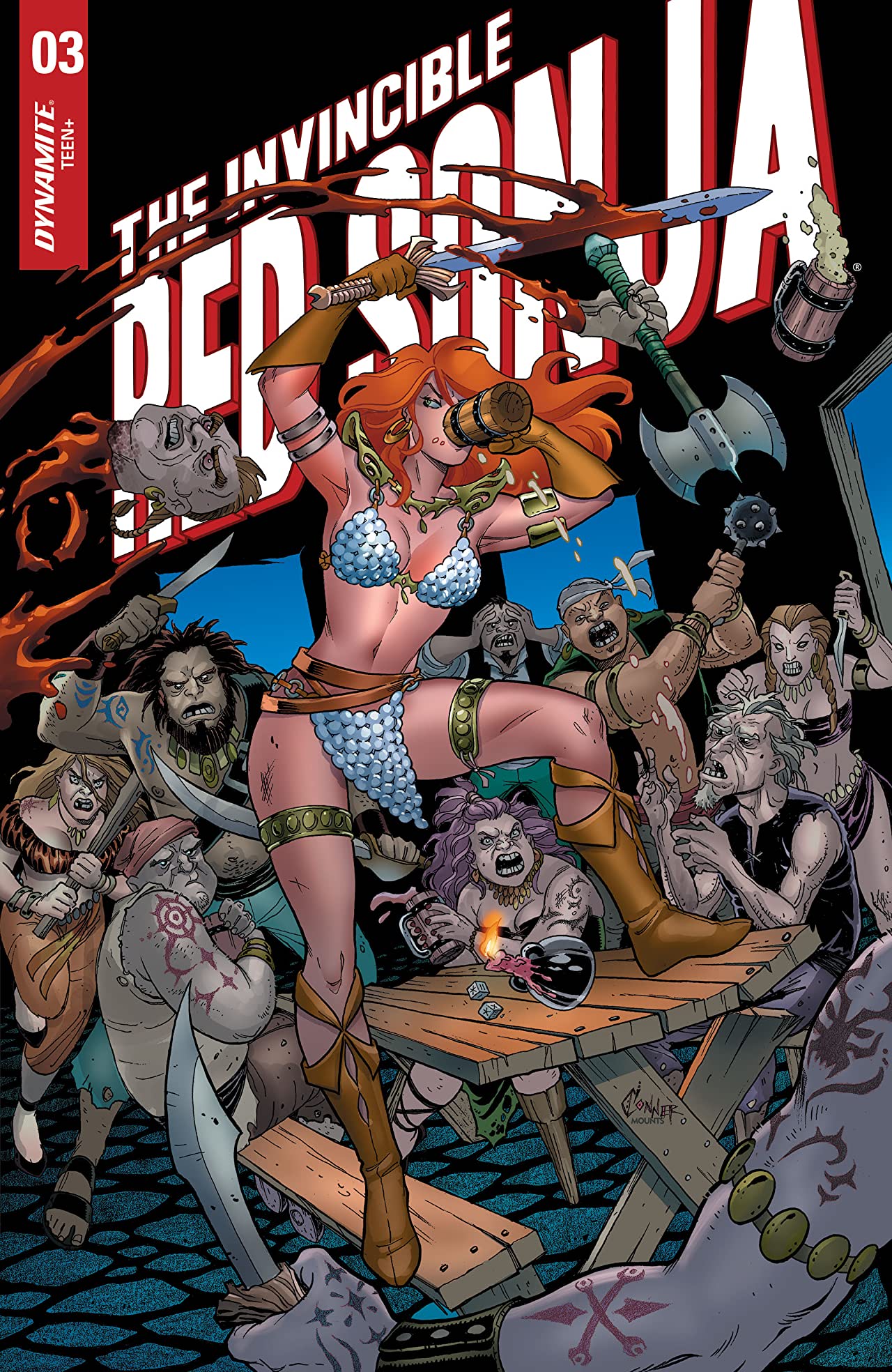 The Invincible Red Sonja