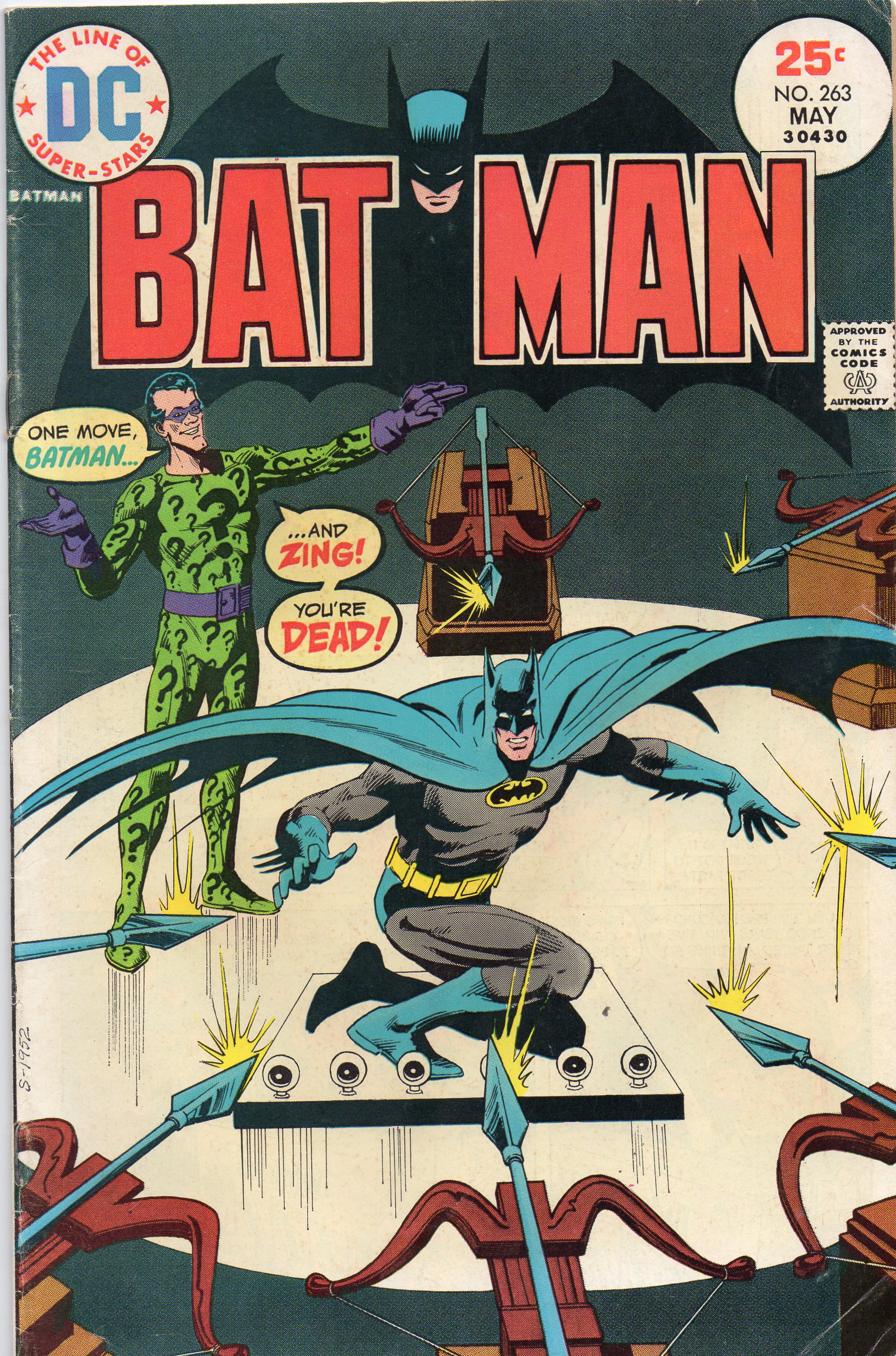 Cover of Batman #263