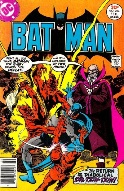 Cover of Batman #284