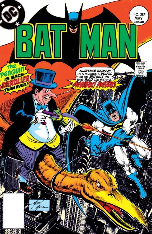 Cover of Batman #287