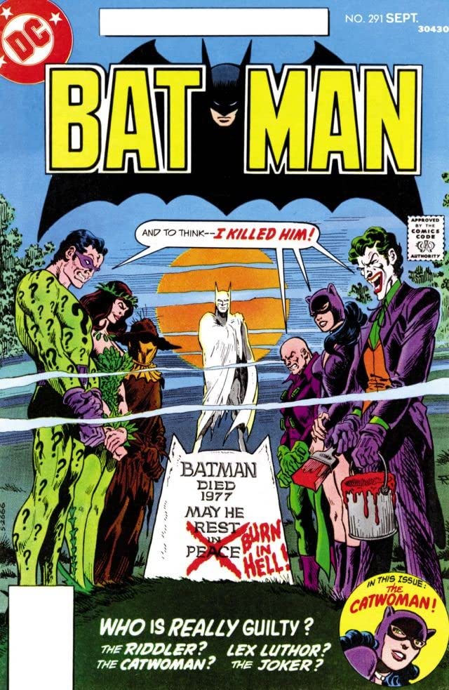 Cover of Batman #291