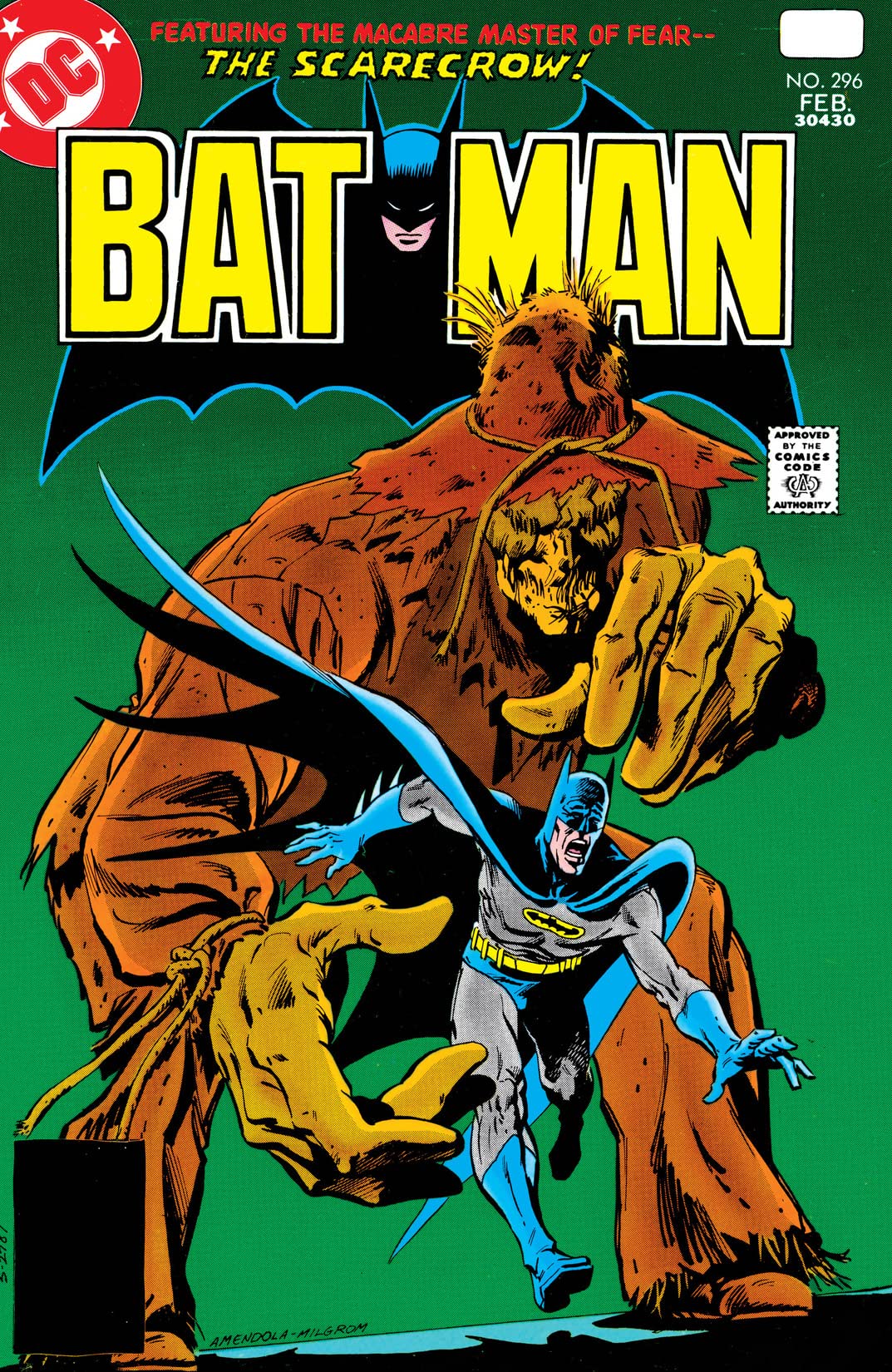 Cover of Batman #296