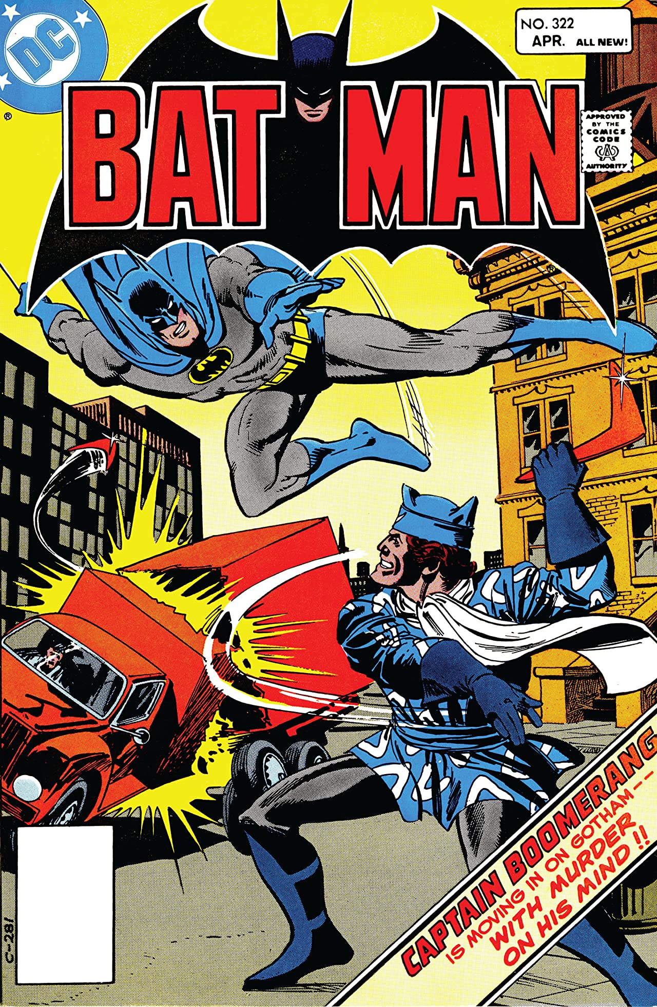 Cover of Batman #322