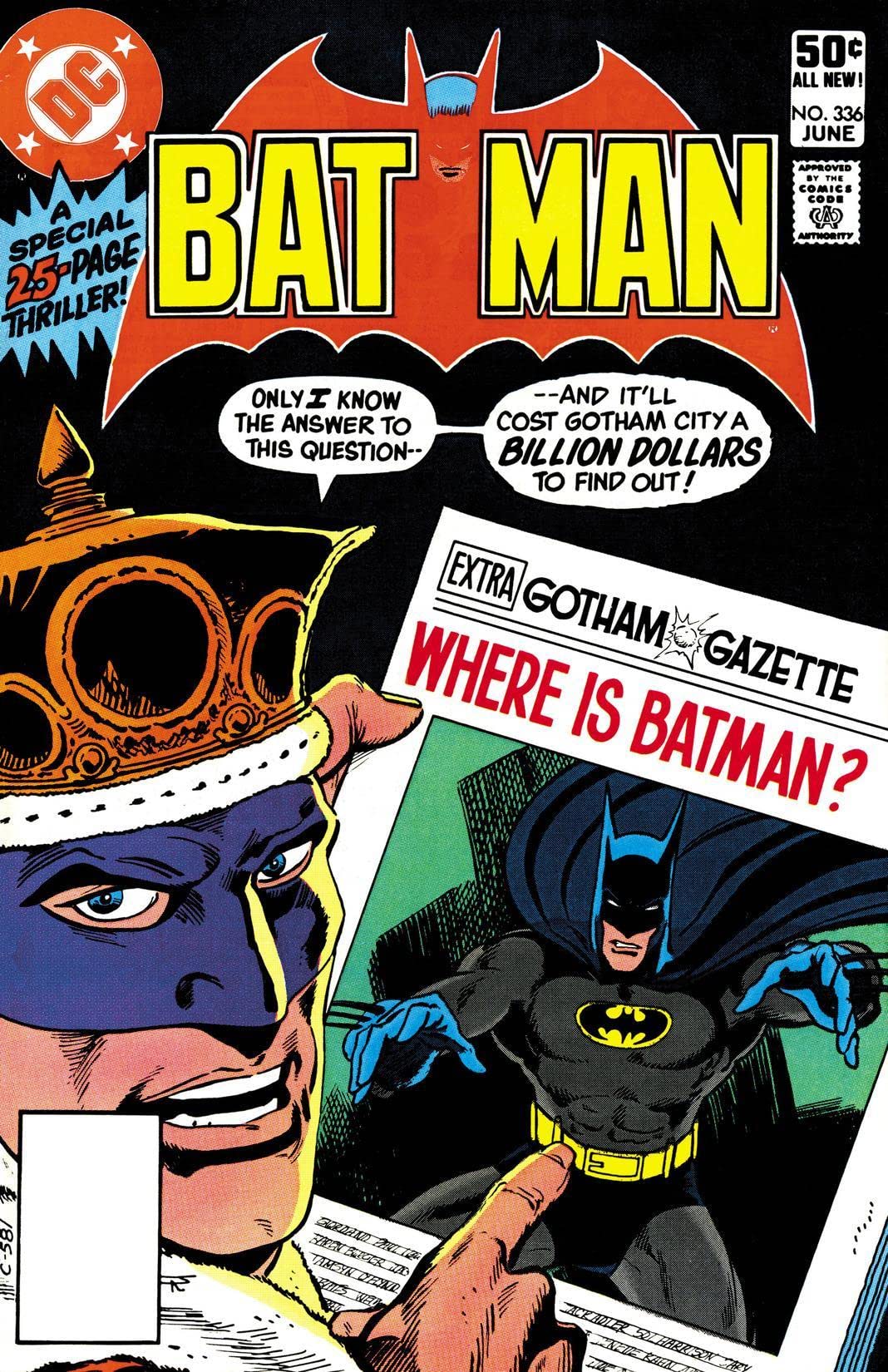 Batman (1940) #336