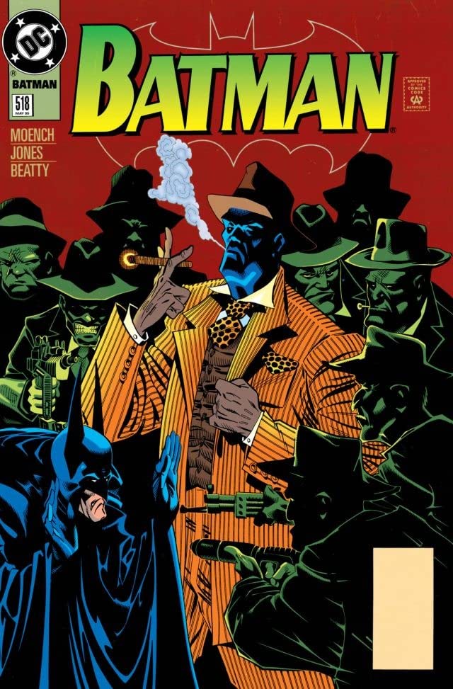 Cover of Batman #518