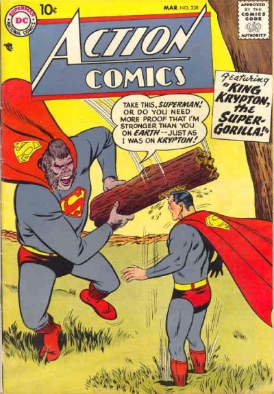 Cover of Action Comics #238