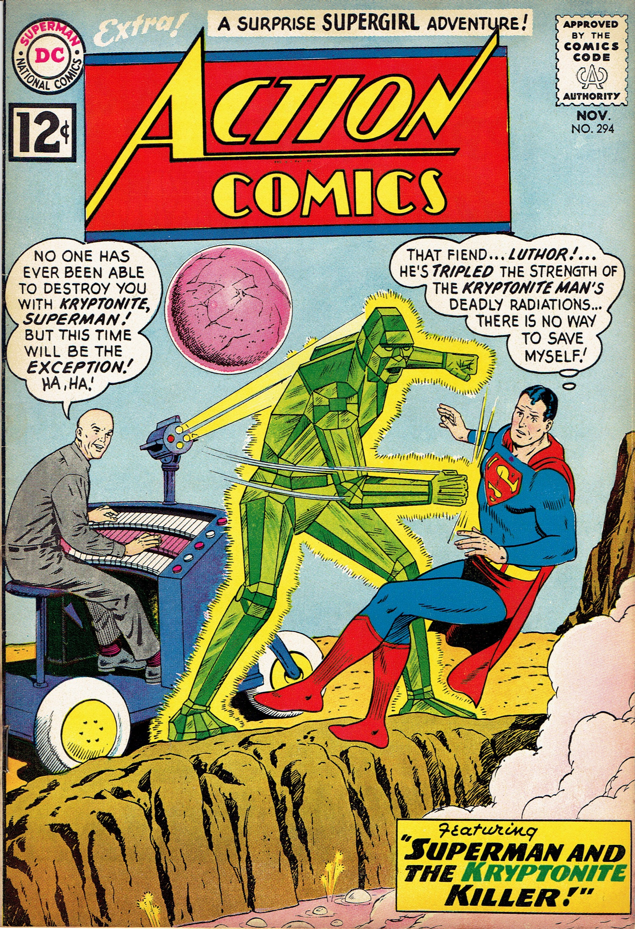 Cover of Action Comics #294