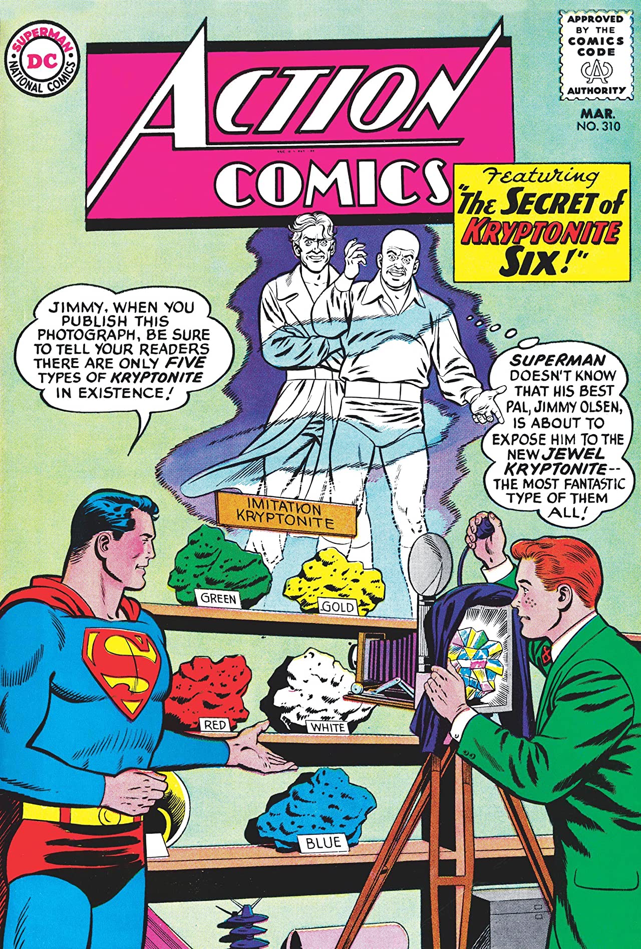 Cover of Action Comics #310