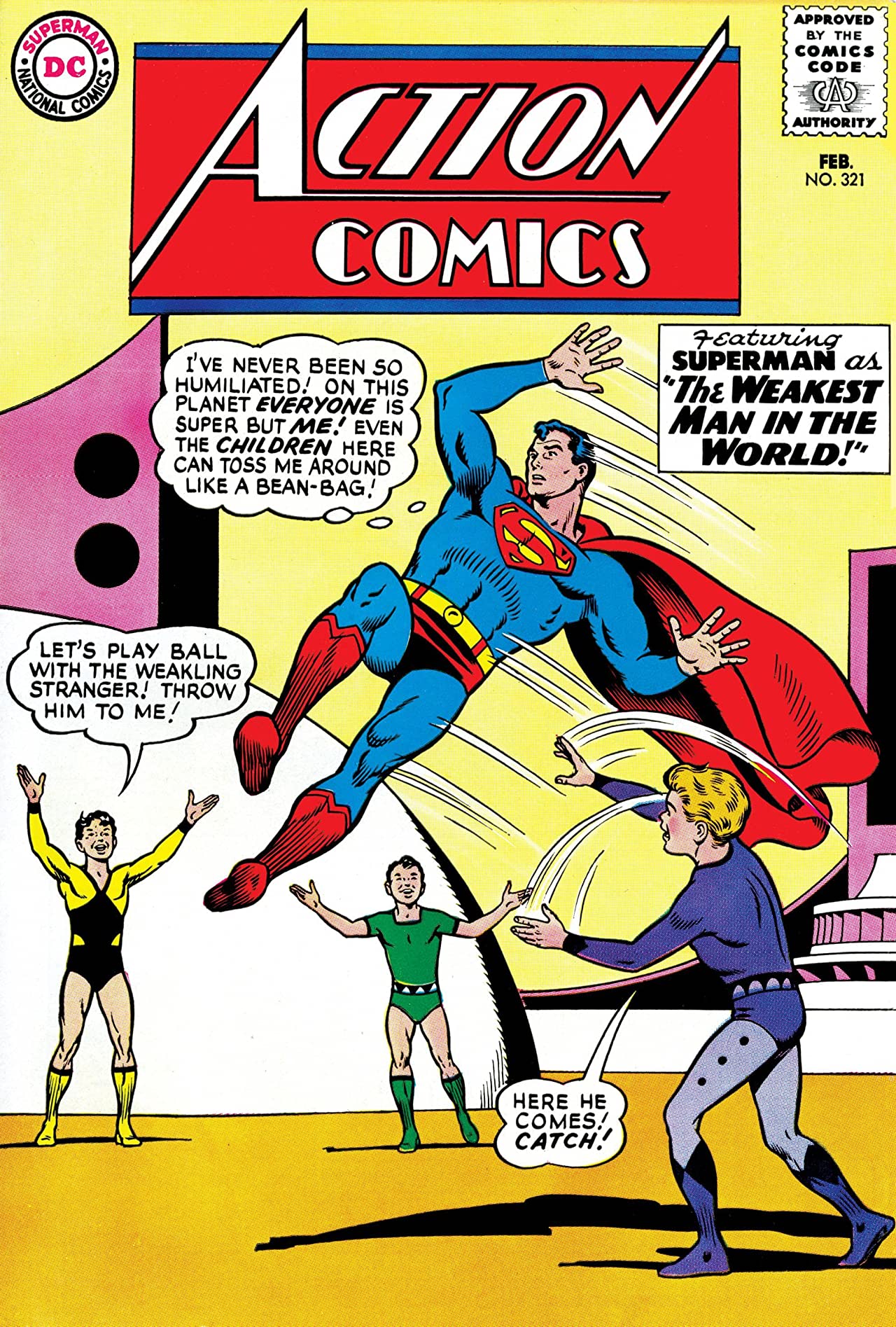 Cover of Action Comics #321