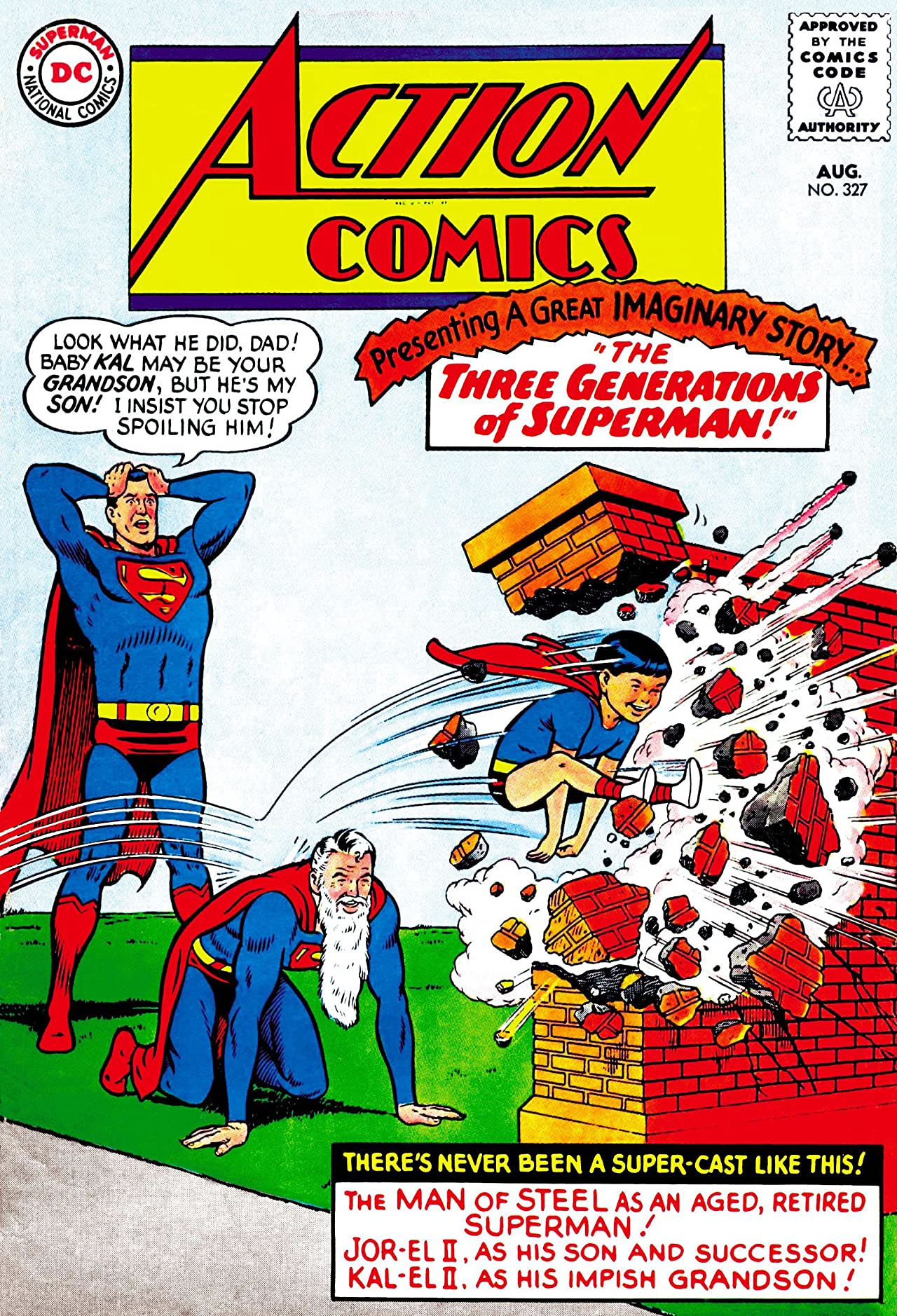 Cover of Action Comics #327