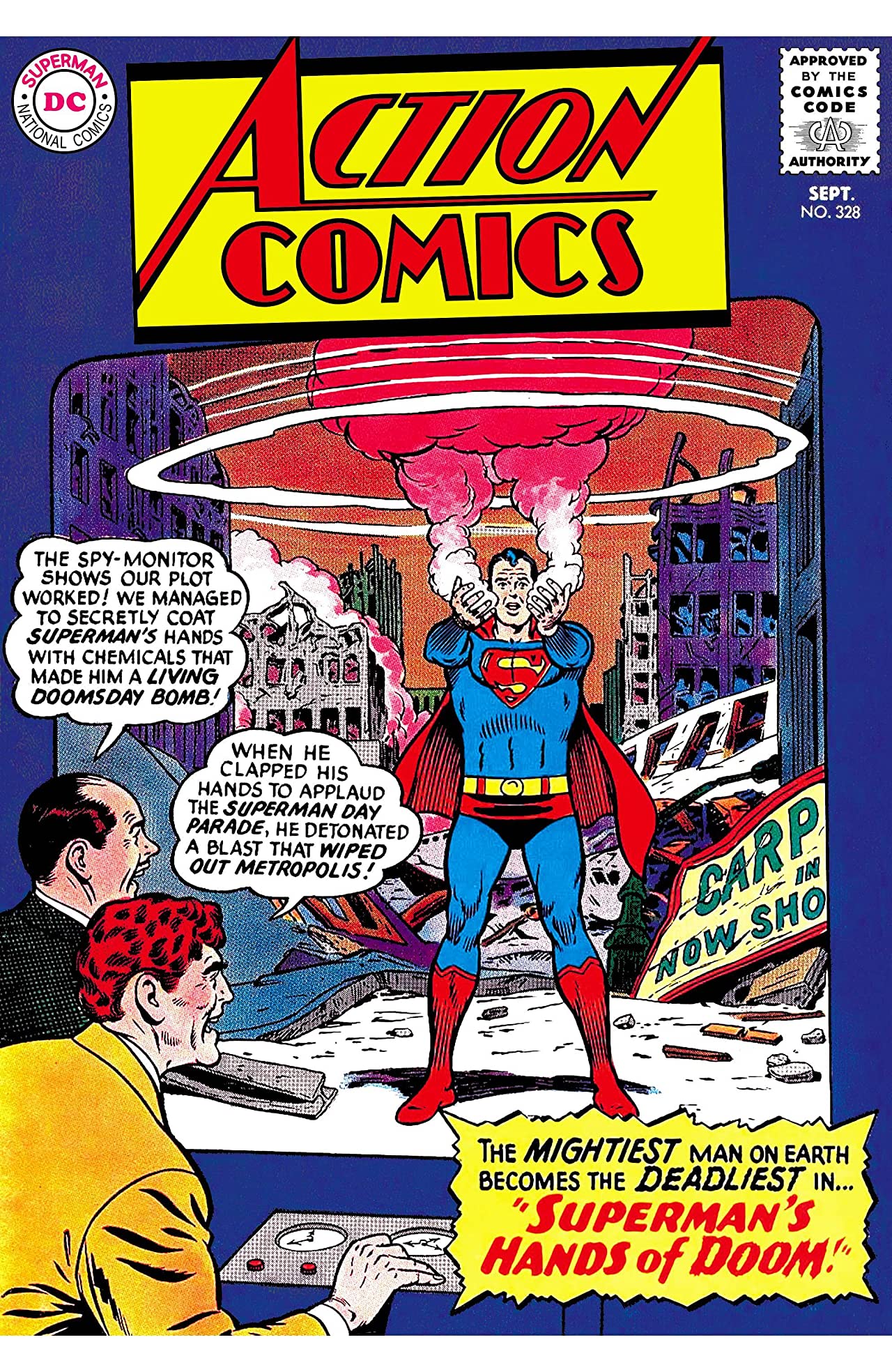 Cover of Action Comics #328