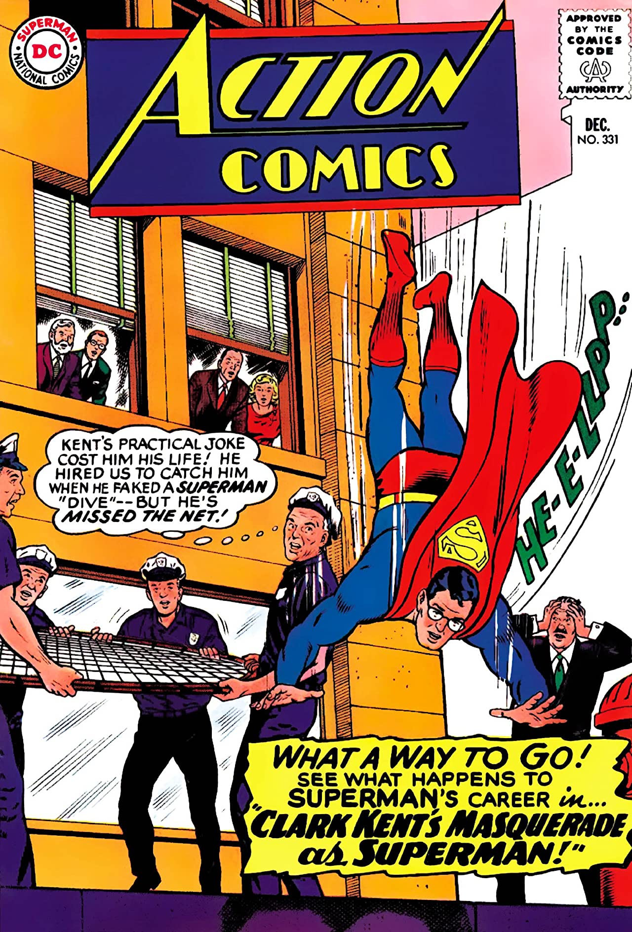Cover of Action Comics #331