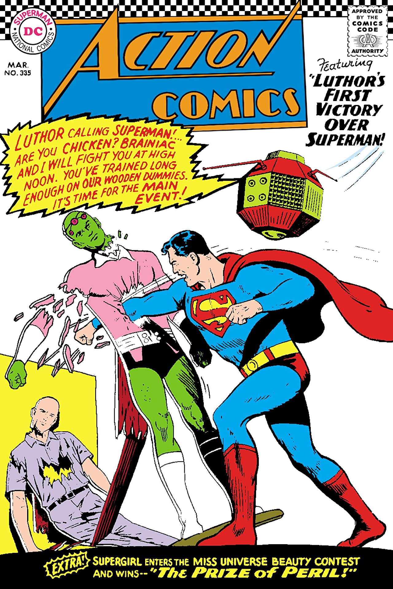Cover of Action Comics #335