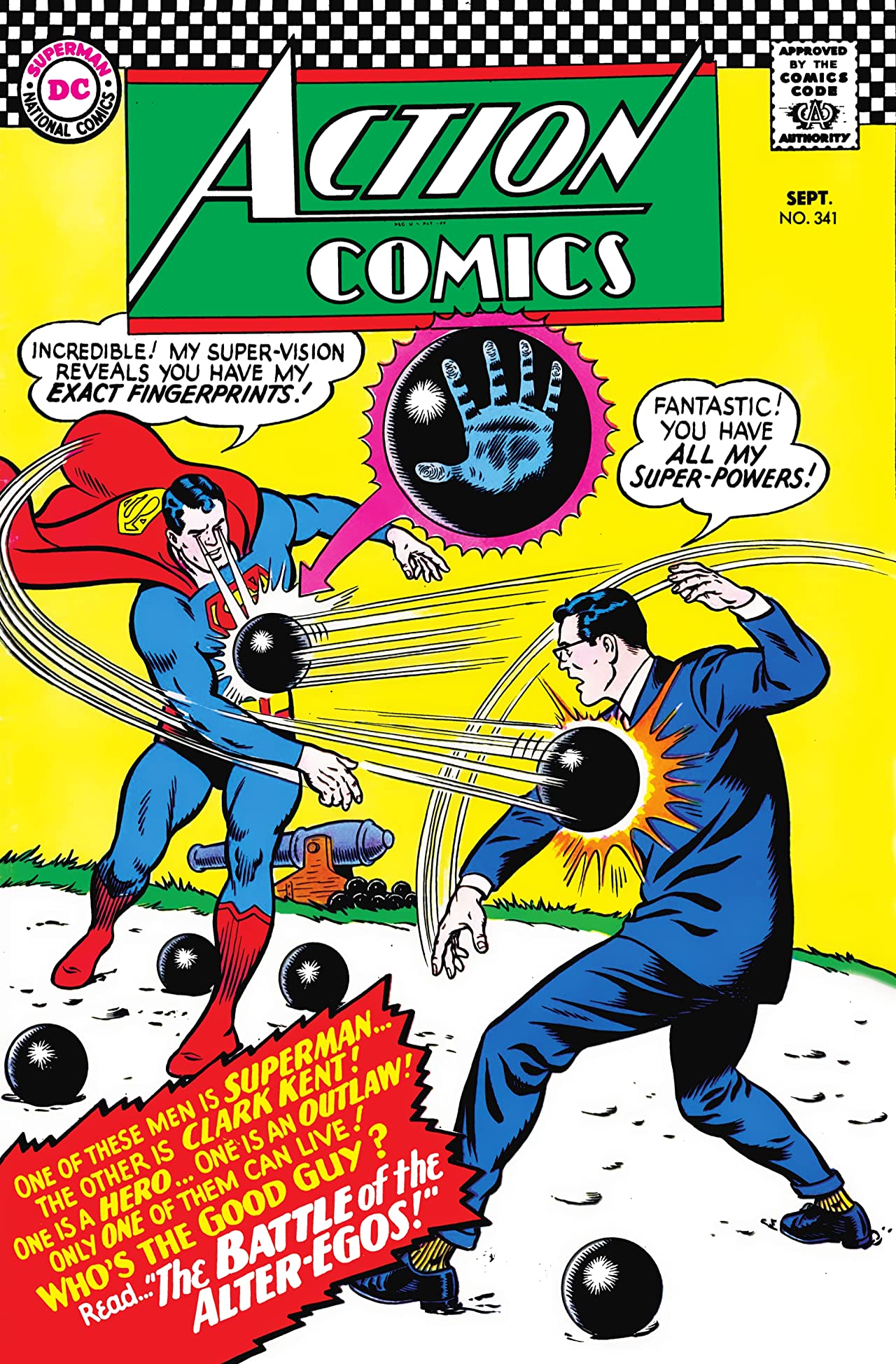 Cover of Action Comics #341