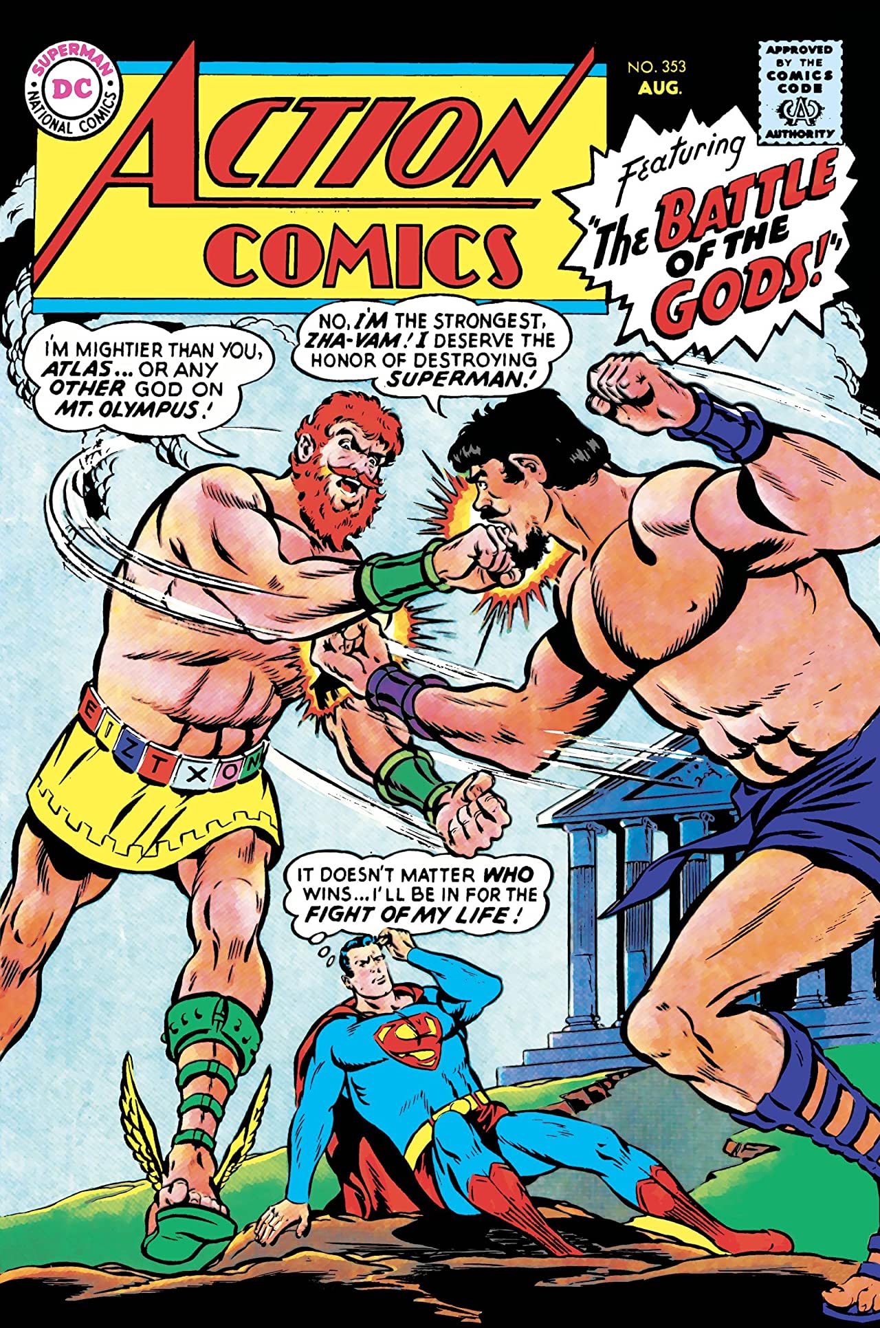 Cover of Action Comics #353