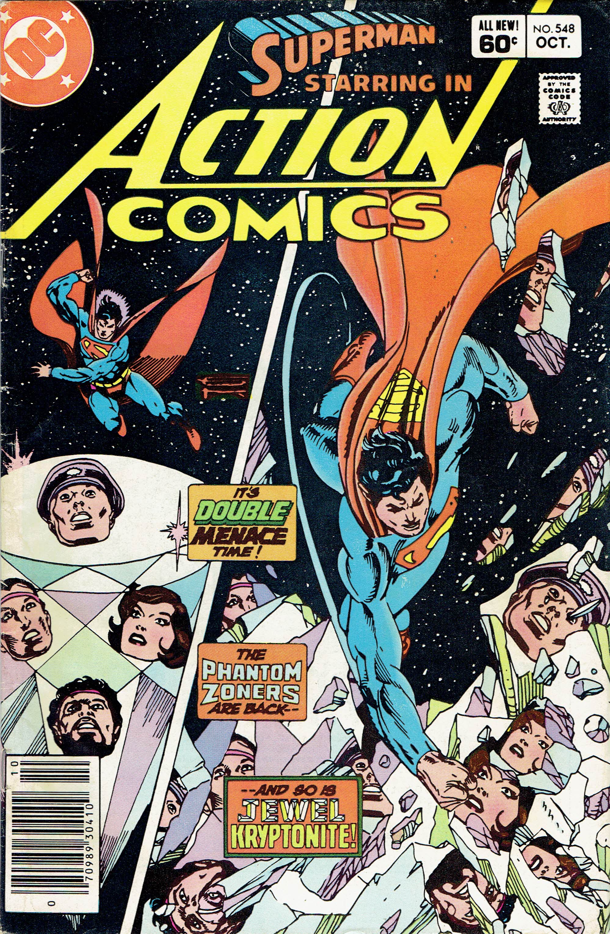 Cover of Action Comics #548