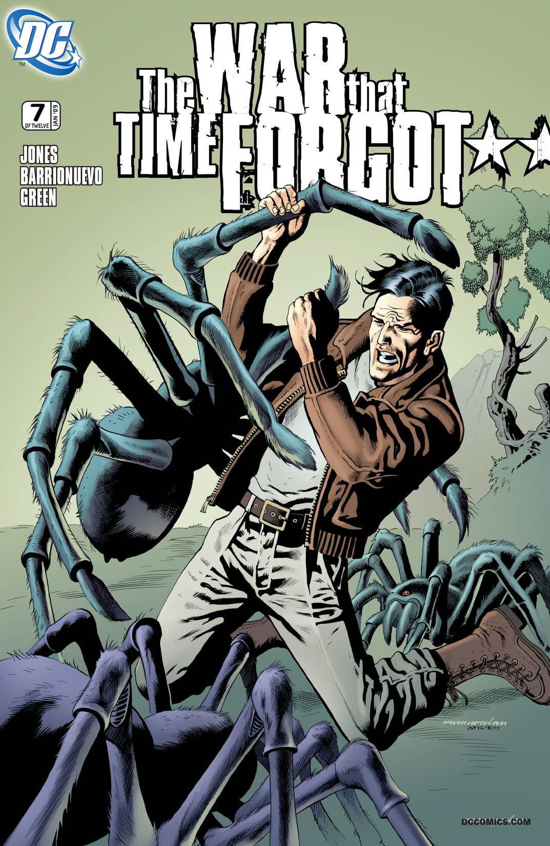 The War That Time Forgot (2008) #7 cover