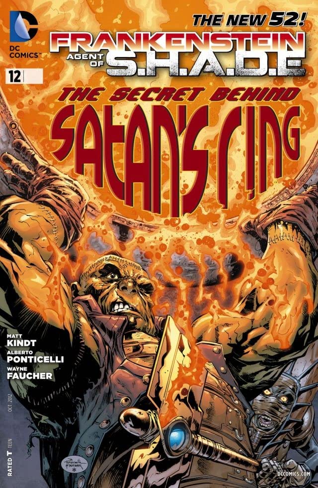 Frankenstein, Agent of S.H.A.D.E. (2011) #12 cover