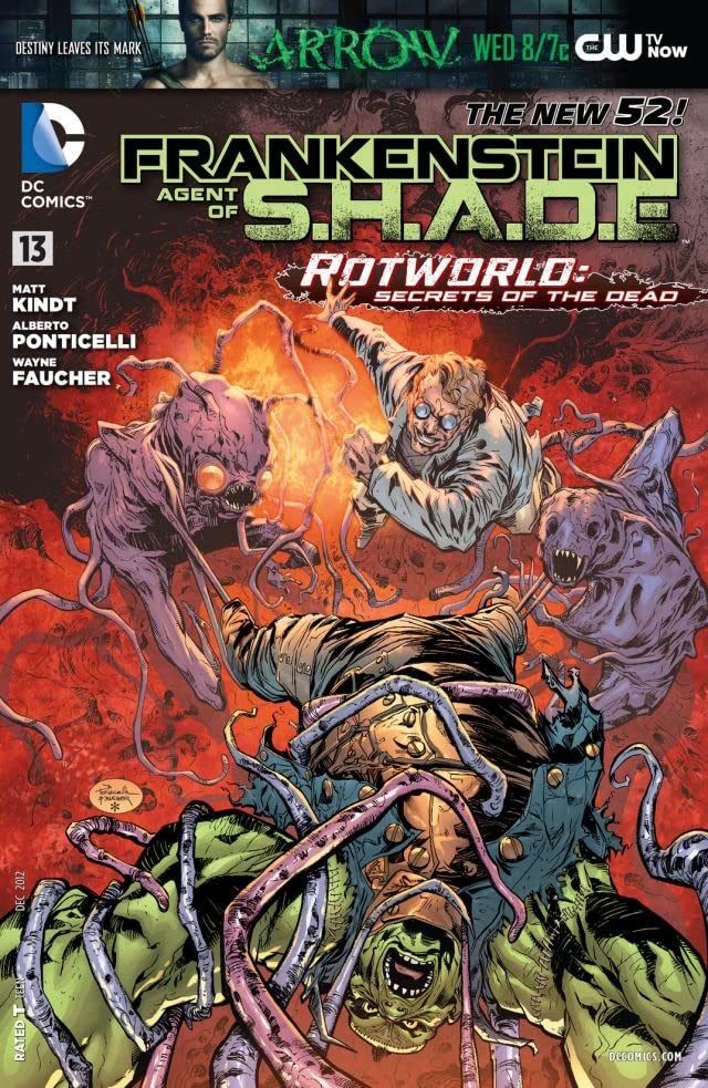 Frankenstein, Agent of S.H.A.D.E. (2011) #13 cover