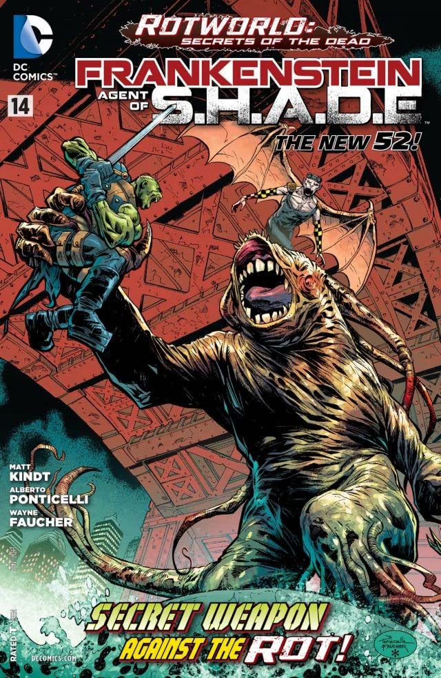 Frankenstein, Agent of S.H.A.D.E. (2011) #14 cover