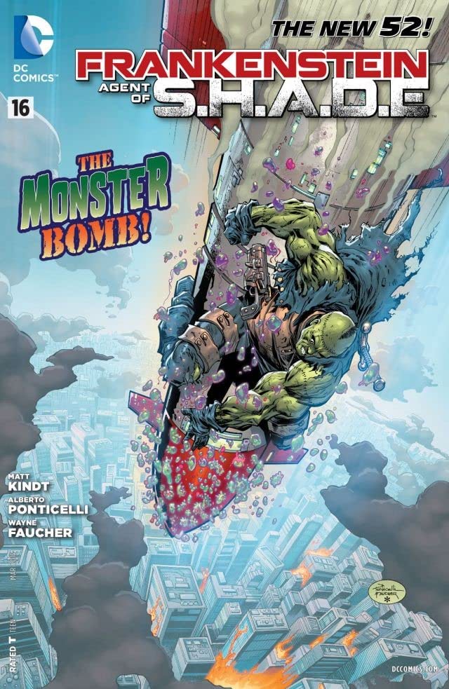 Frankenstein, Agent of S.H.A.D.E. (2011) #16 cover
