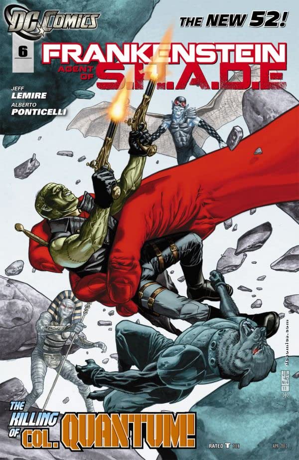 Frankenstein, Agent of S.H.A.D.E. (2011) #6 cover