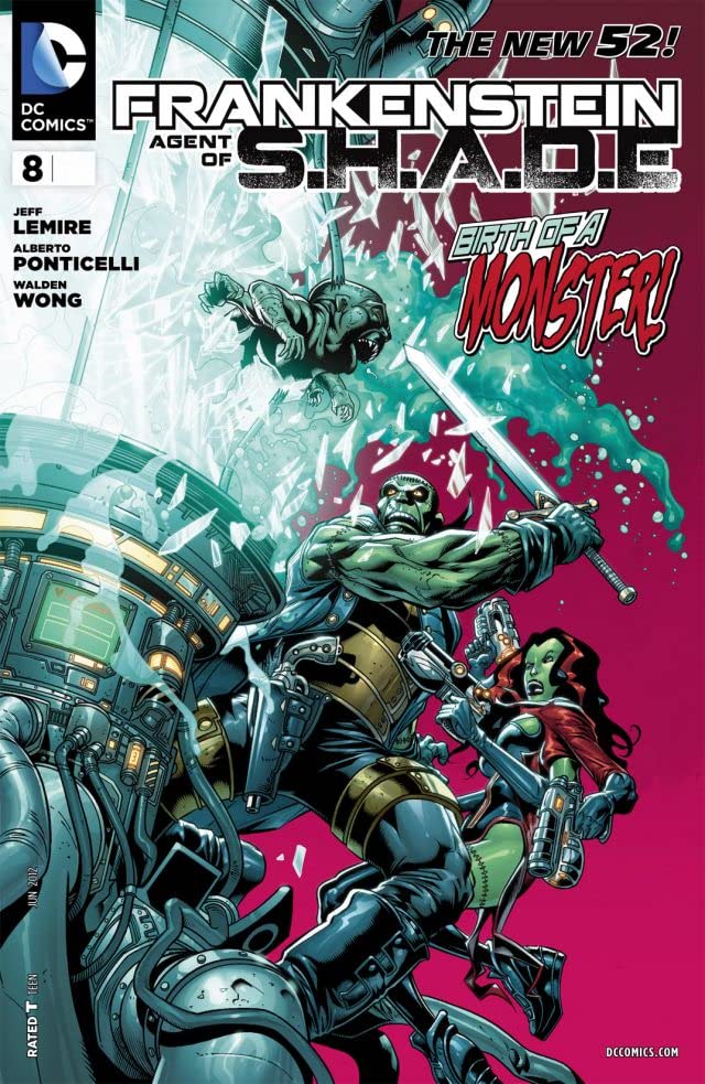 Frankenstein, Agent of S.H.A.D.E. (2011) #8 cover