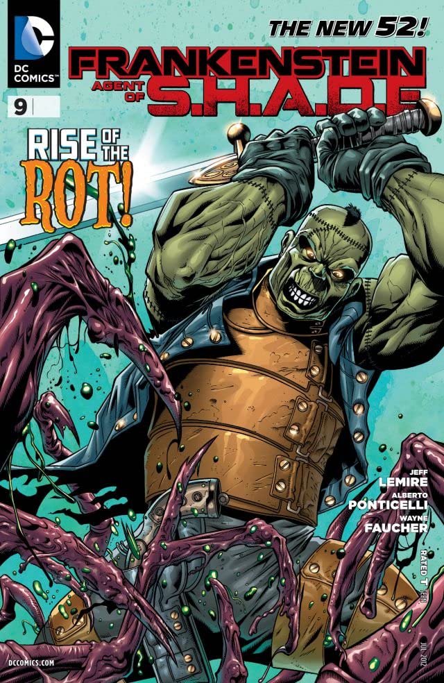 Frankenstein, Agent of S.H.A.D.E. (2011) #9 cover