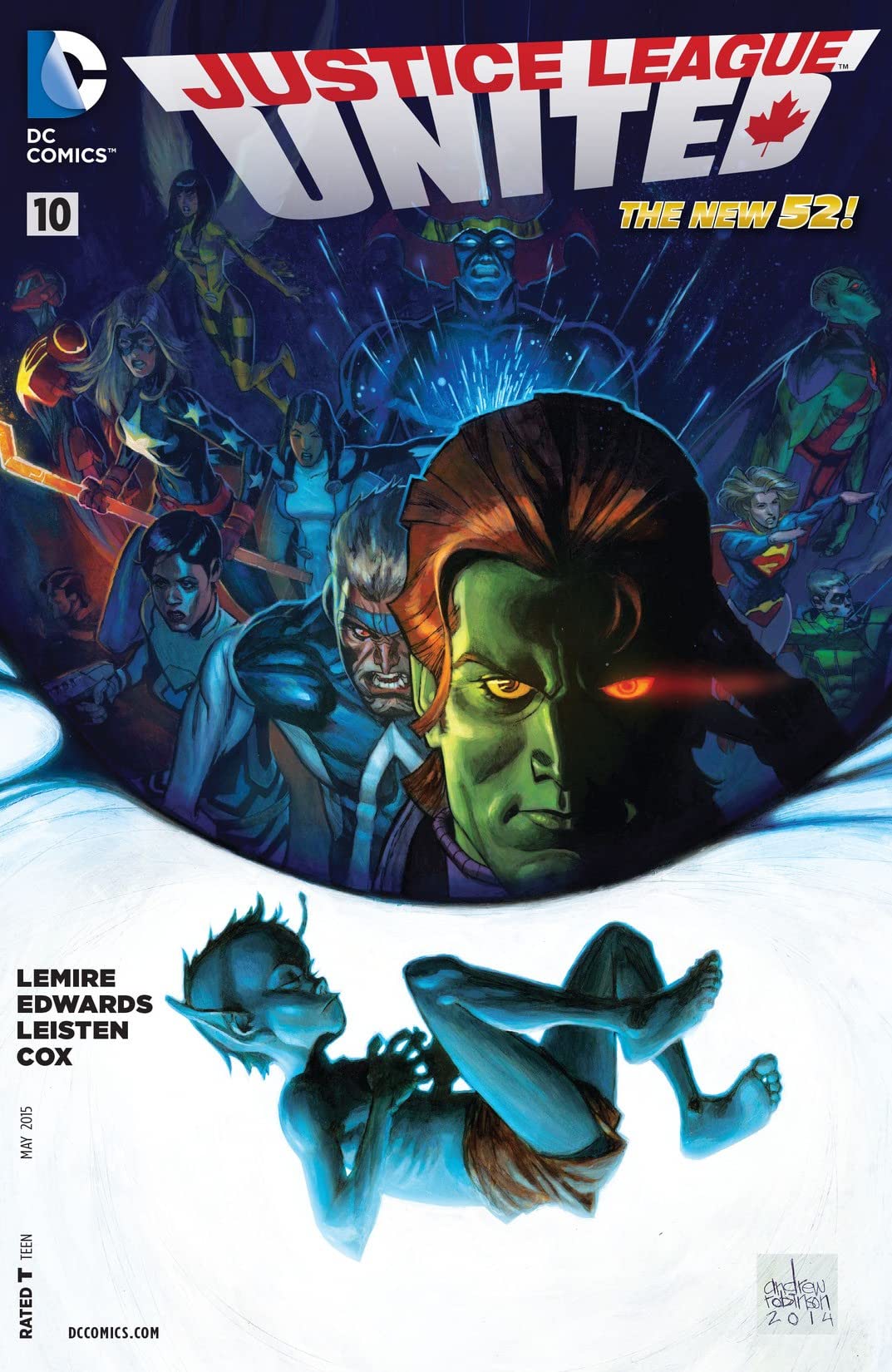 Justice League United (2014) #10 cover