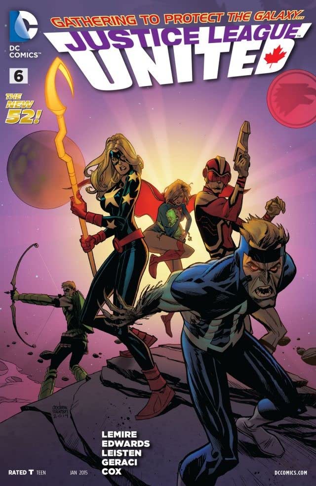 Justice League United (2014) #6 cover