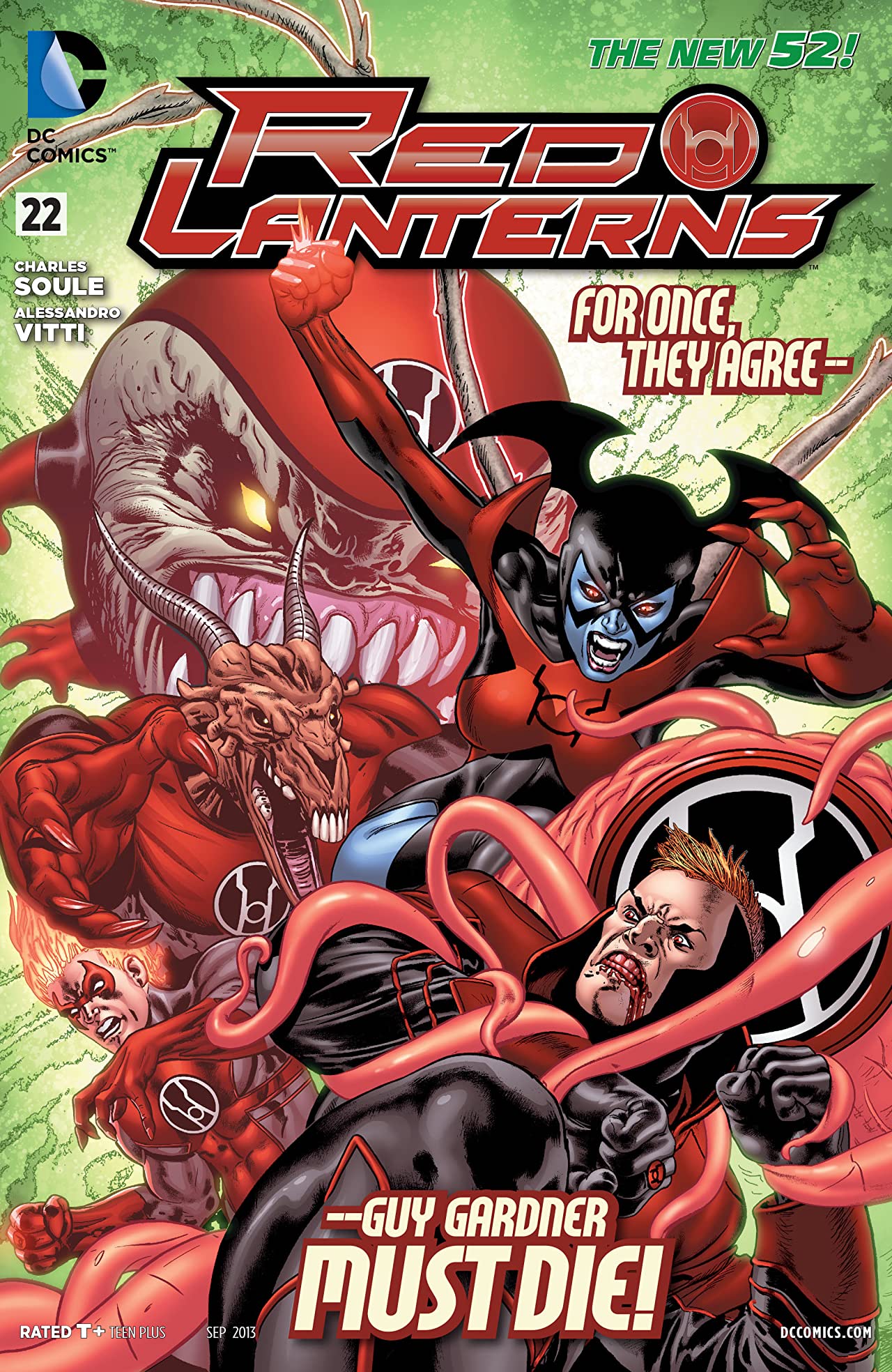Red Lanterns (2011) #22 cover