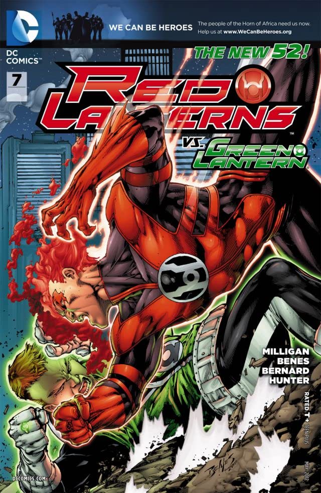 Red Lanterns (2011) #7 cover