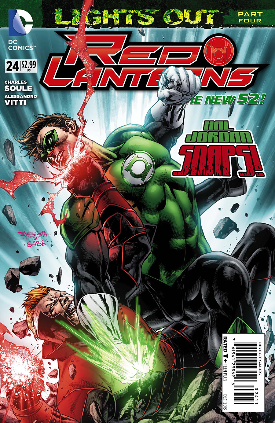 Red Lanterns (2011) #24 cover