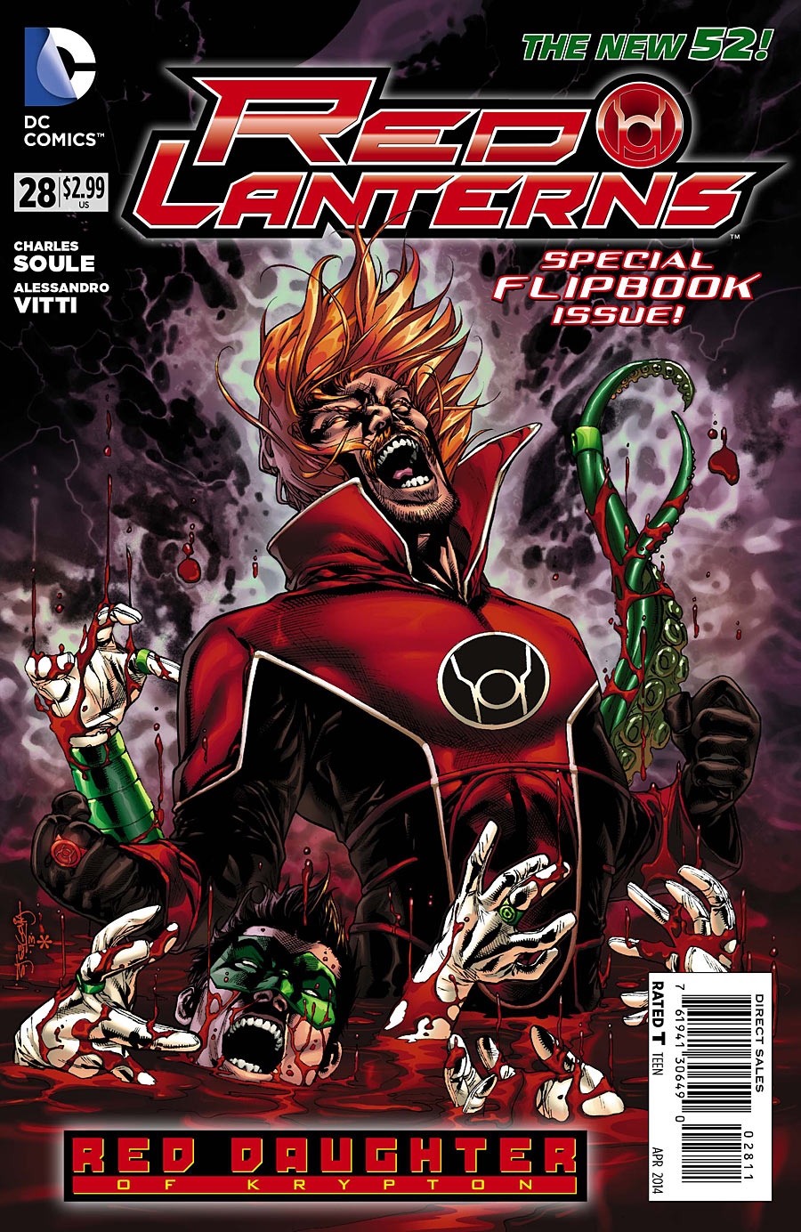 Red Lanterns (2011) #28 cover