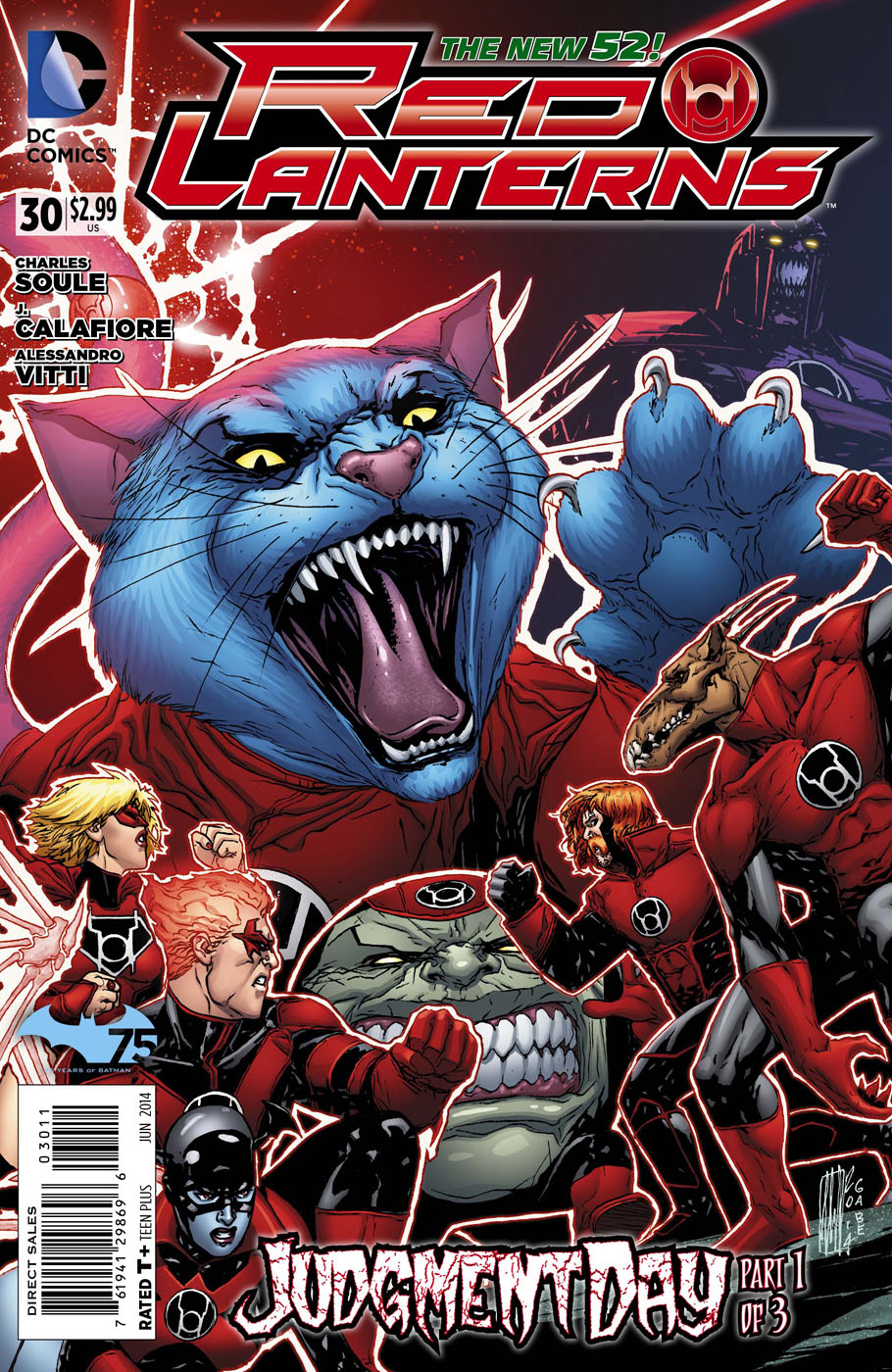 Red Lanterns (2011) #30 cover