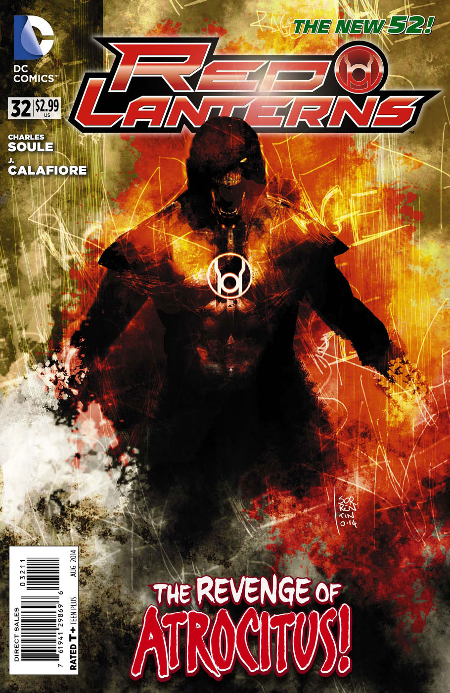 Red Lanterns (2011) #32 cover