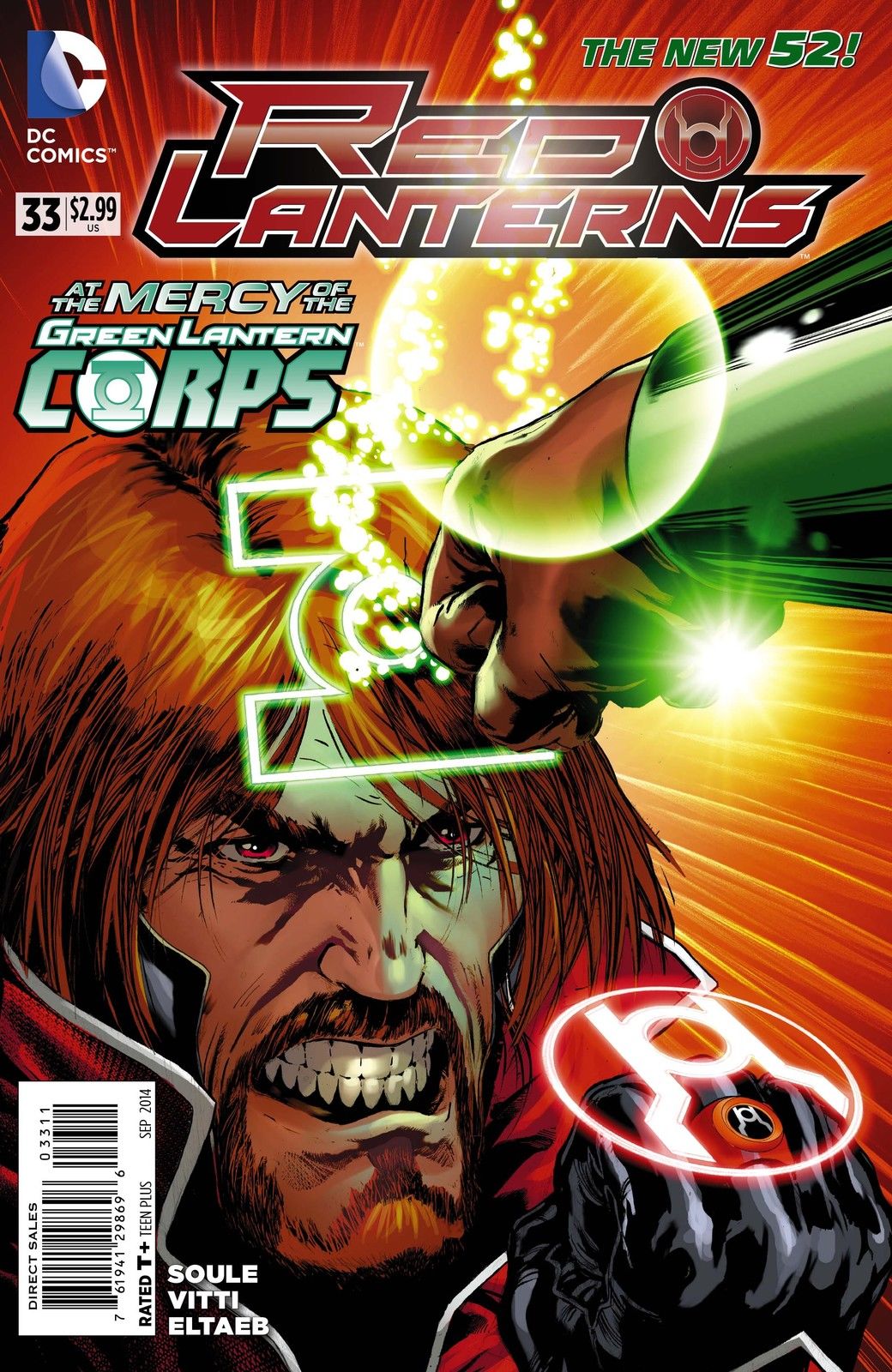 Red Lanterns (2011) #33 cover