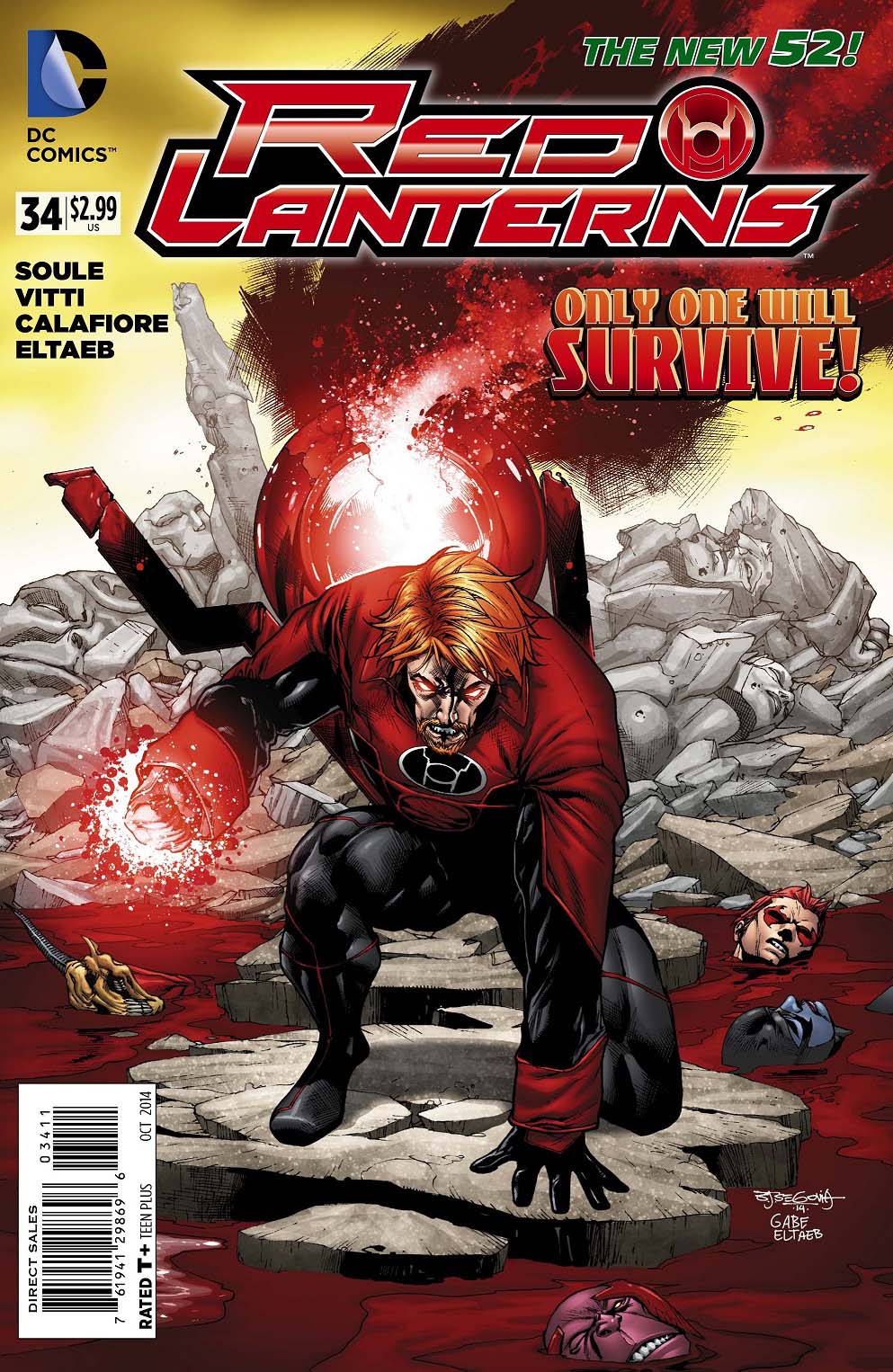 Red Lanterns (2011) #34 cover