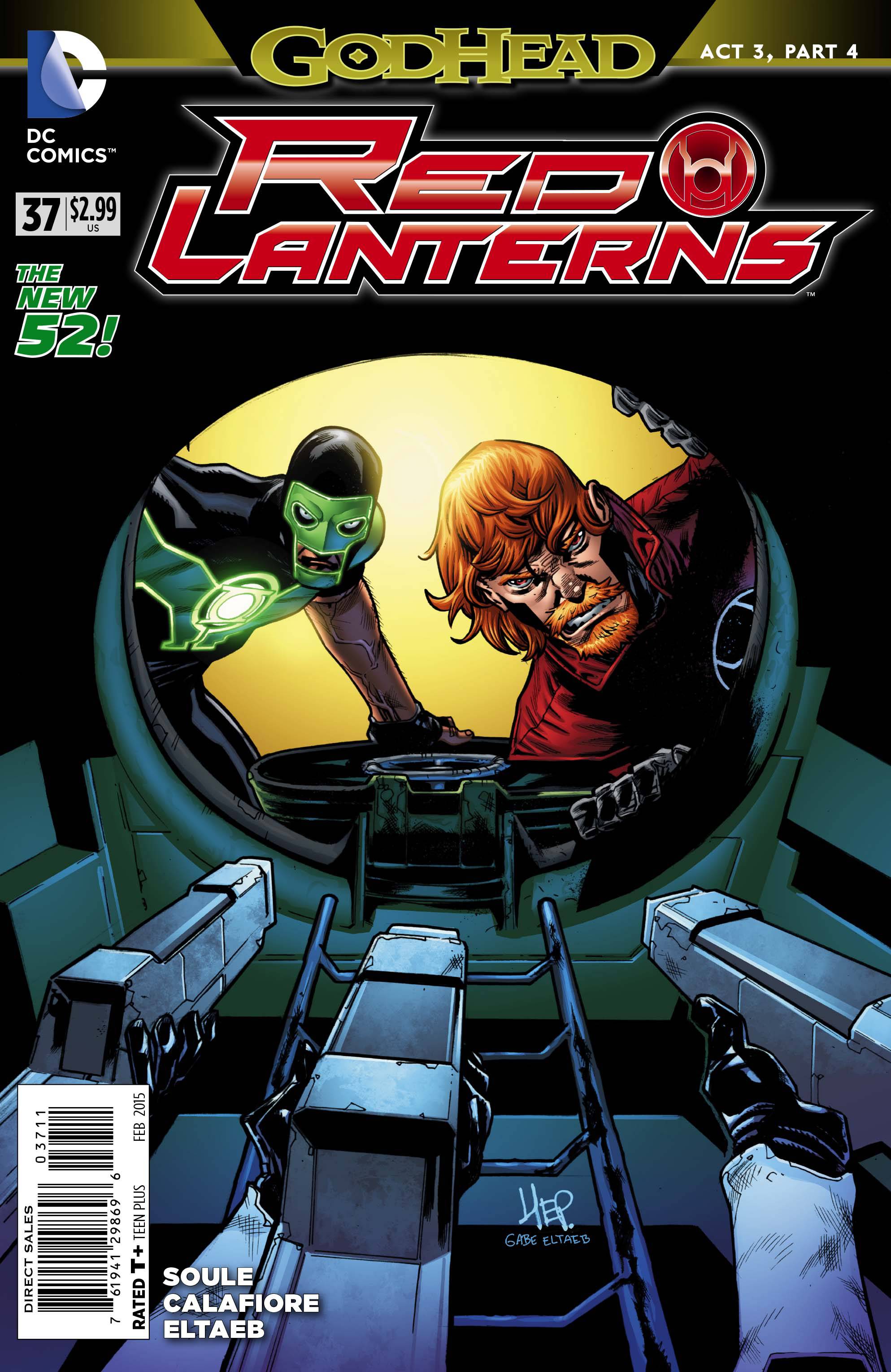 Red Lanterns (2011) #37 cover