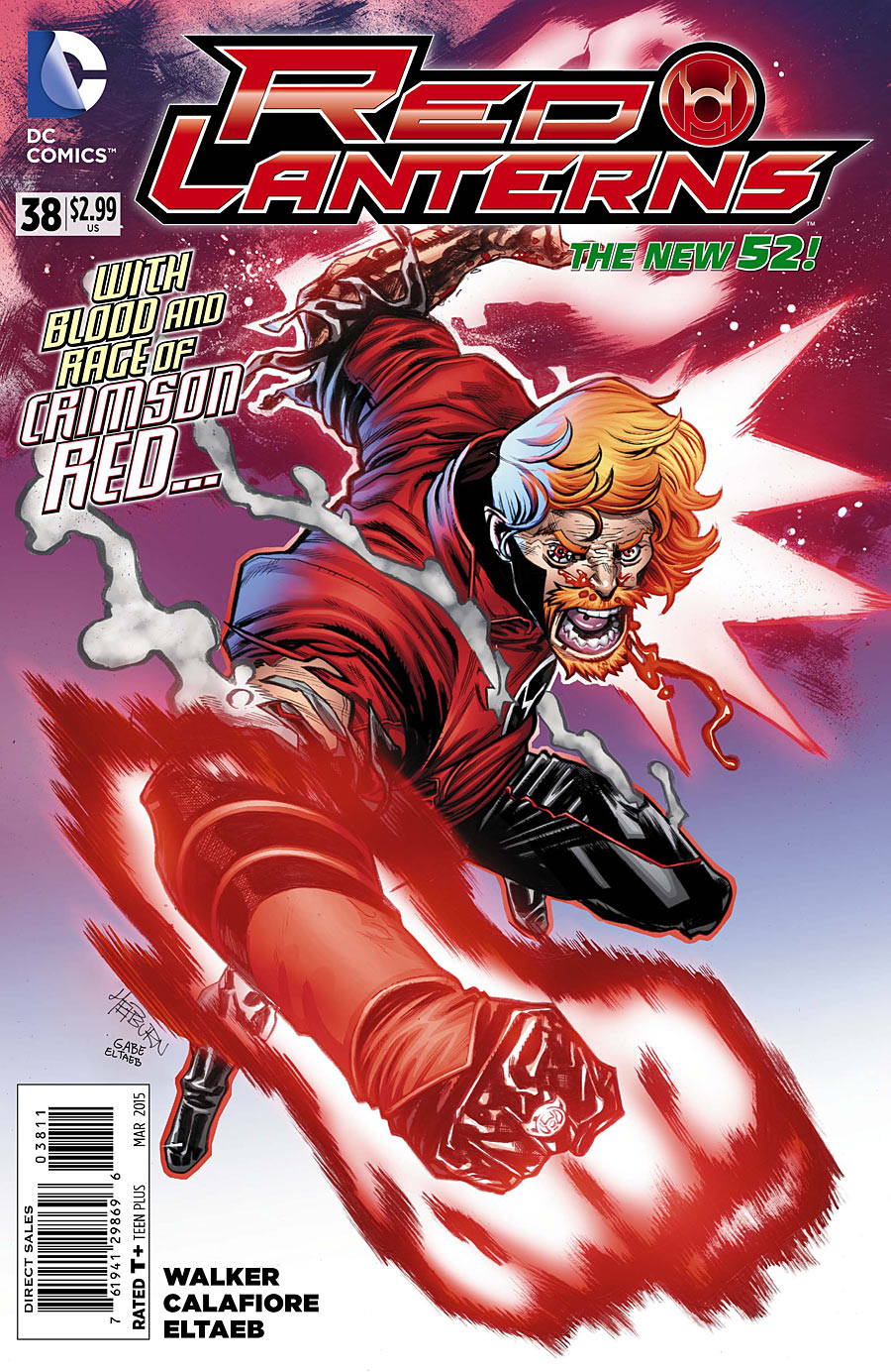 Red Lanterns (2011) #38 cover