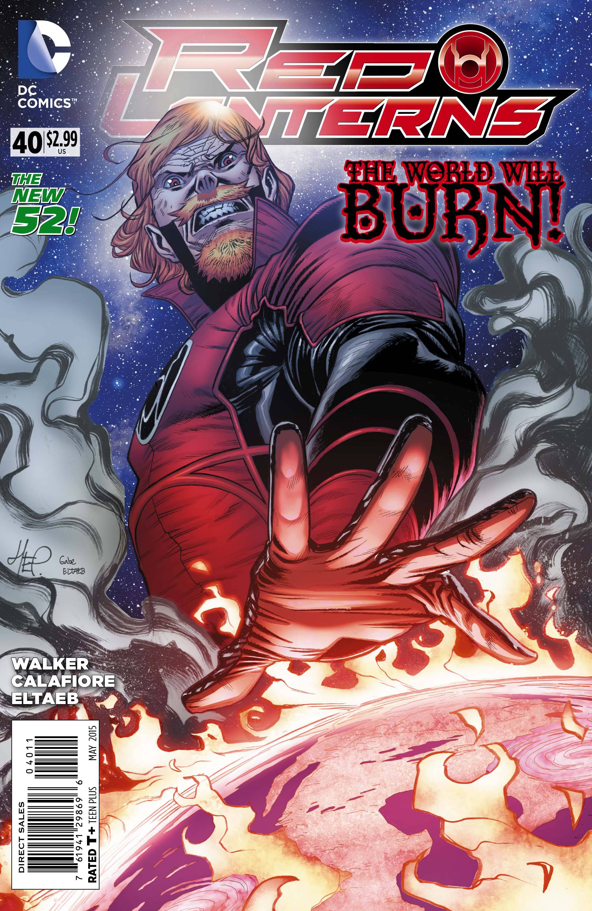 Red Lanterns (2011) #40 cover