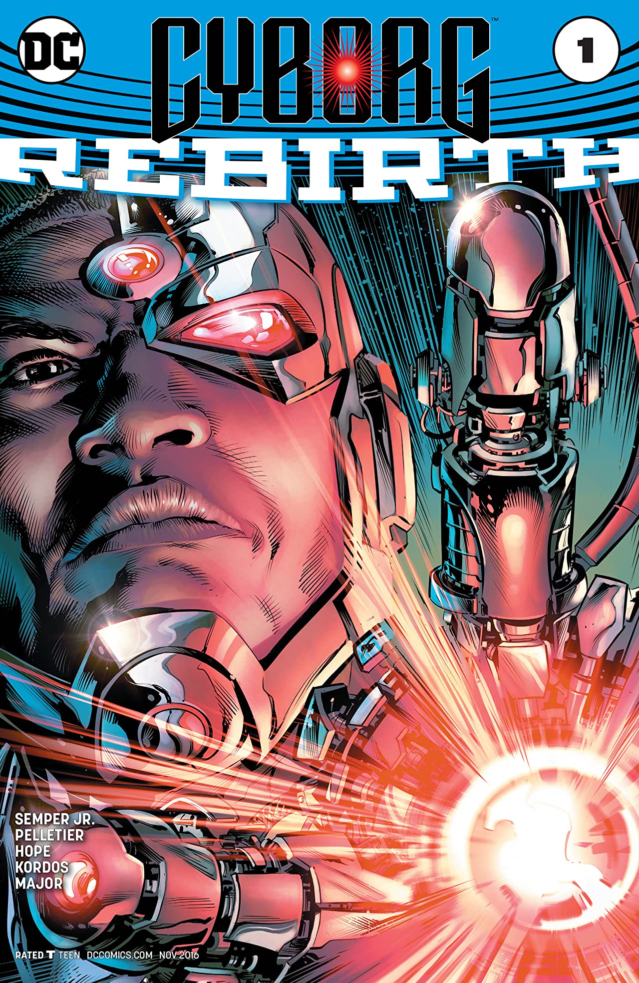 Cyborg: Rebirth (2016) #1