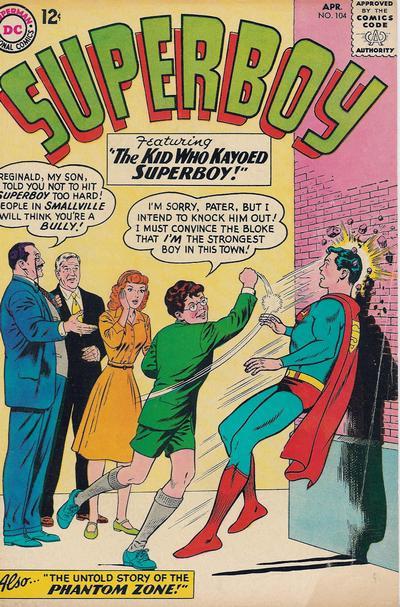 Cover of Superboy #104