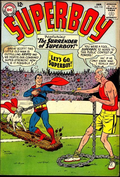 Cover of Superboy #110