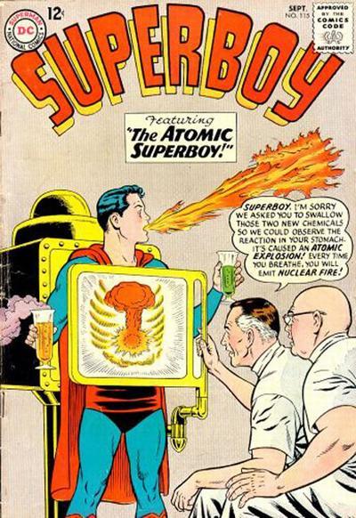 Cover of Superboy #115