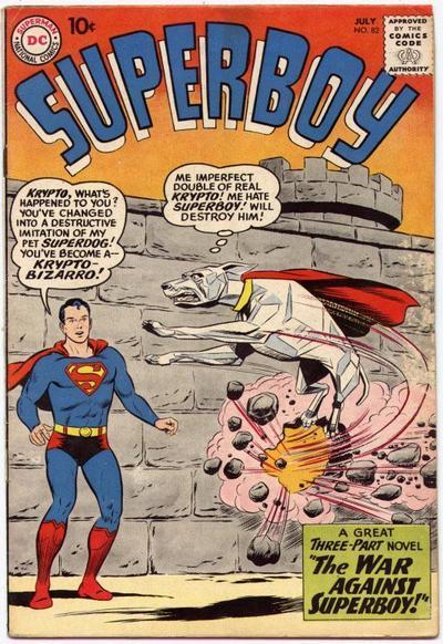 Cover of Superboy #82