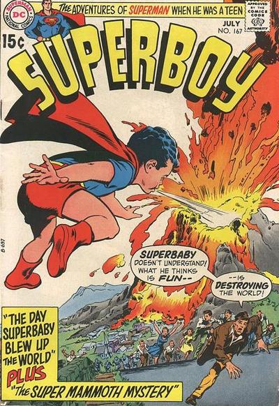 Cover of Superboy #167