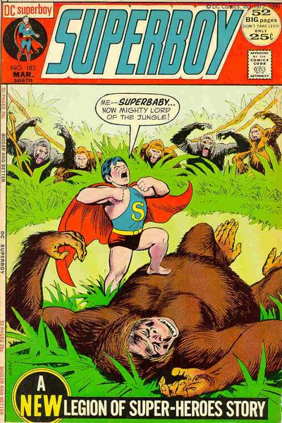 Cover of Superboy #183