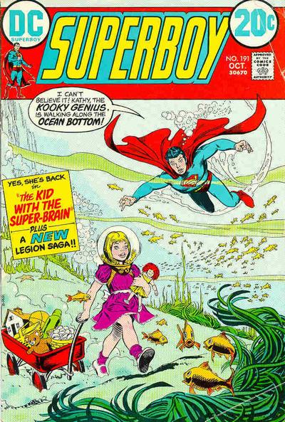 Cover of Superboy #191