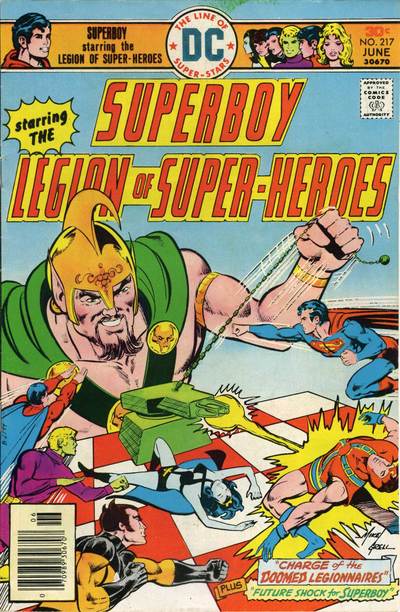Cover of Superboy #217